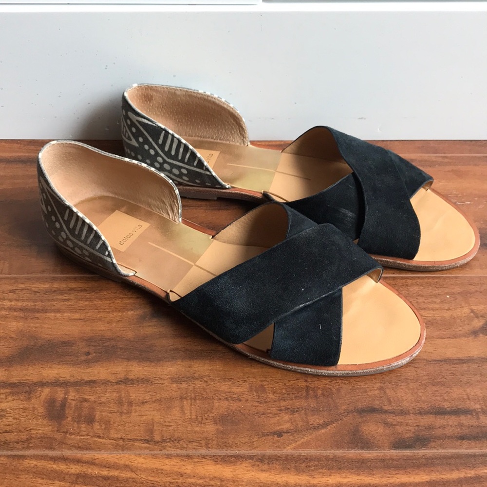 Dolce Vita Open Toed D’Orsay Flats